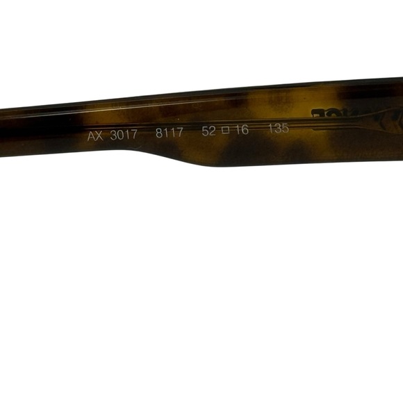Armani Exchange rectangular tortoise prescription frame AX 3017 8117 52 16 135 - Picture 5 of 7